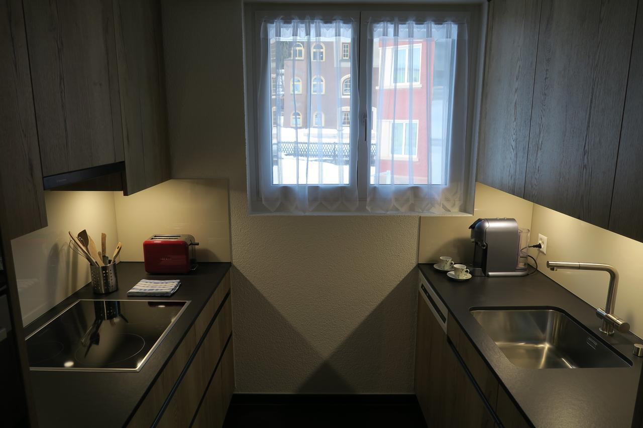 Apartment Roccabella Davos Buitenkant foto